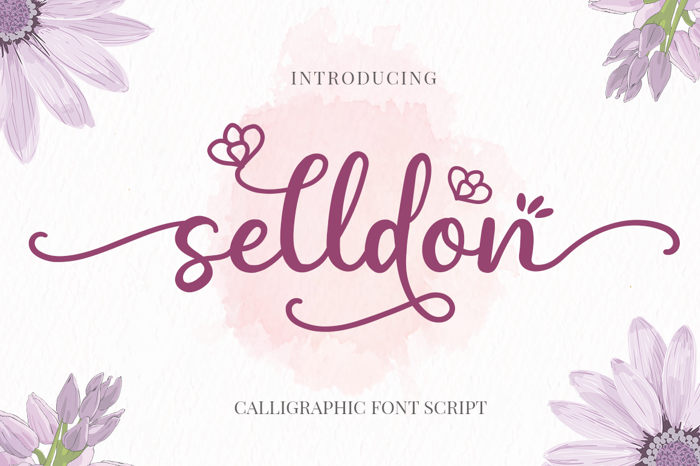 Selldon Font poster
