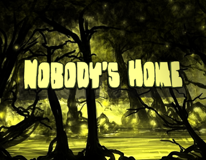 Nobody's Home Font poster