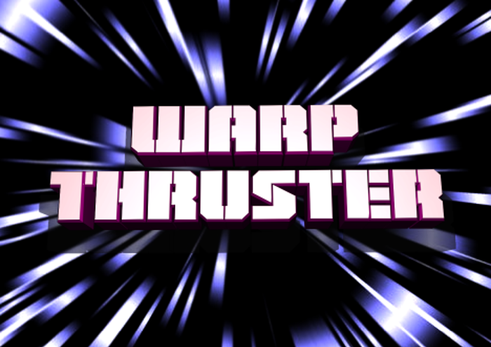 Warp Thruster Font