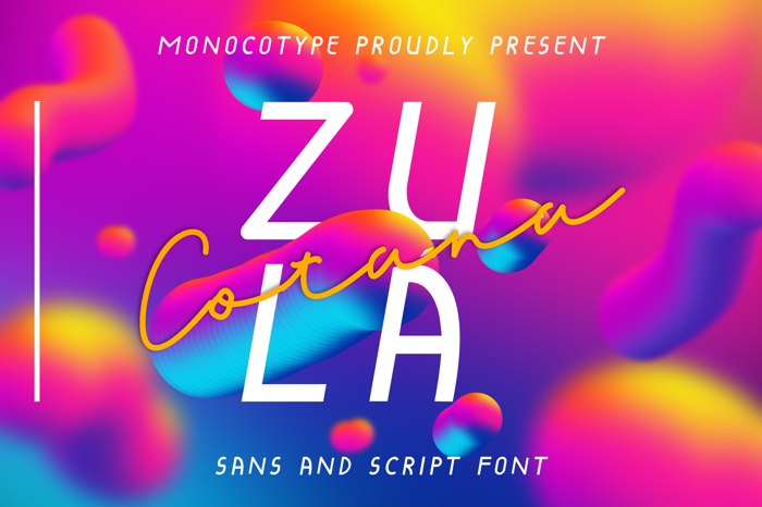 Cotana Font poster