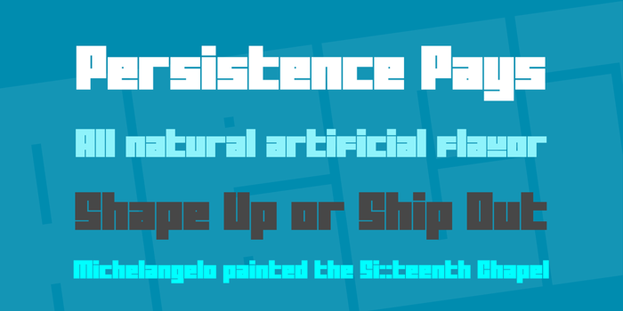 Tutor Font poster