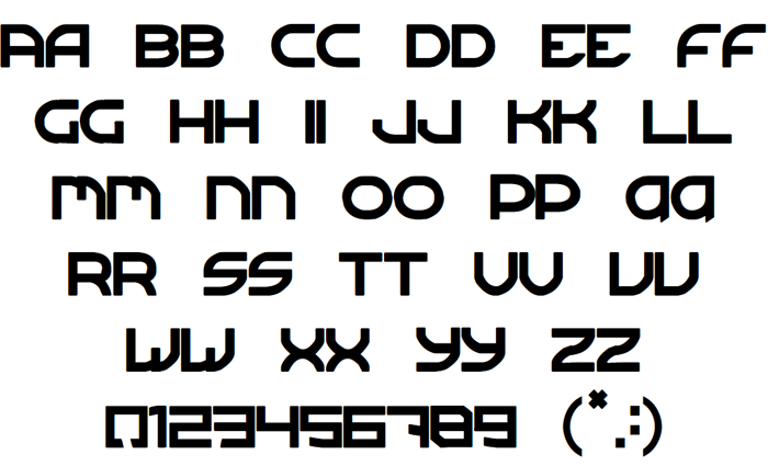 Sergeant TechnicFont 2 Font poster