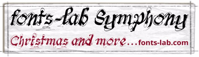 fonts-lab Symphony_demo poster