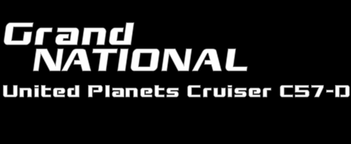 Grand National Font poster
