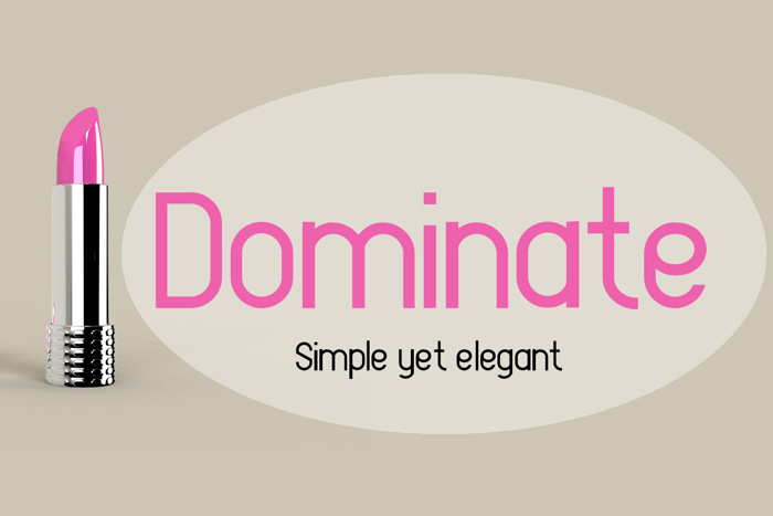 EP Dominate Font poster
