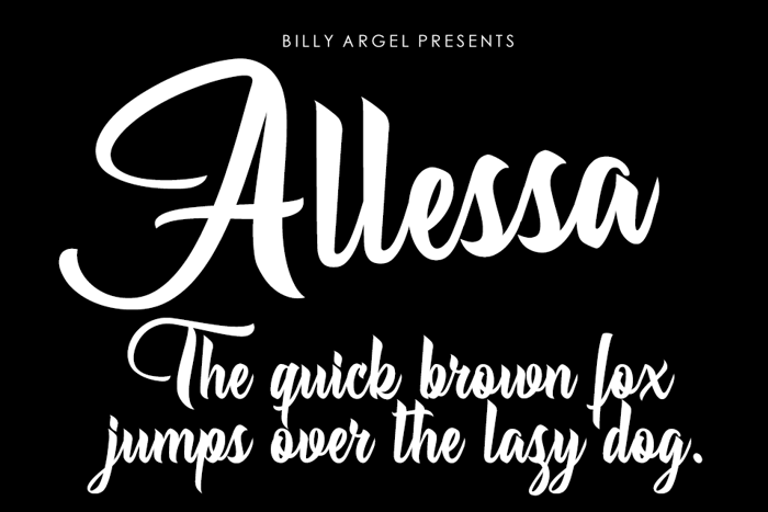 Allessa poster