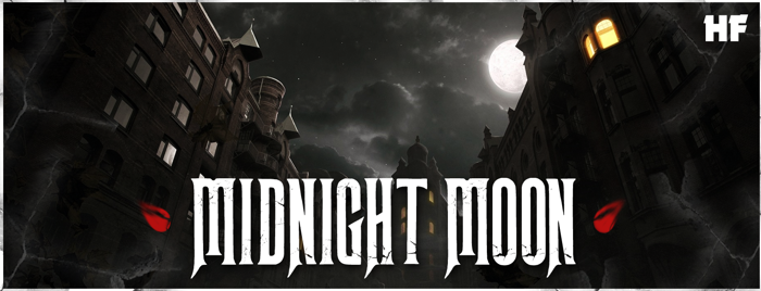 Midnight Moon Font poster