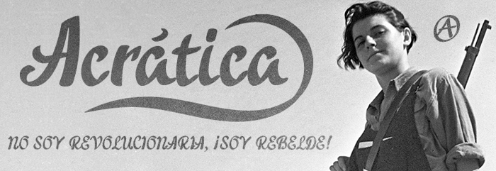 Acratica Font poster