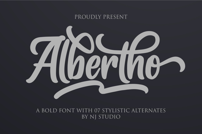 Albertho Font poster