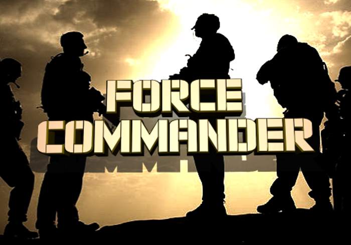 Force Commander Font poster