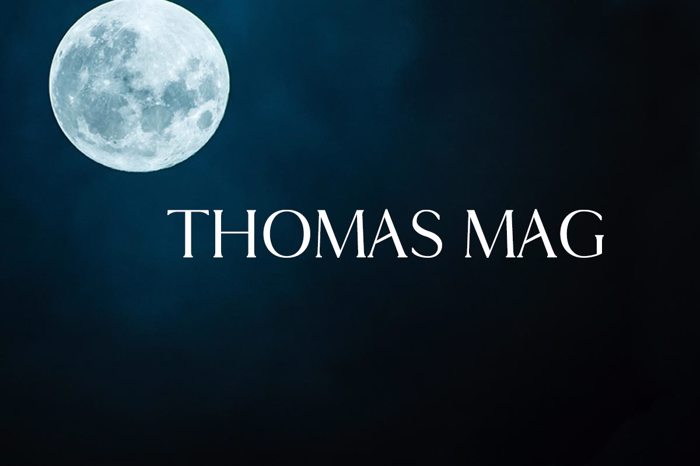 Thomas Mag Font poster
