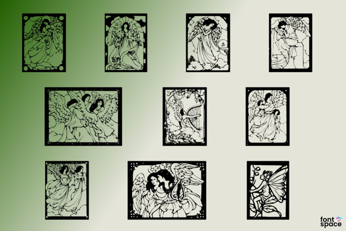 Angels Fairies Font