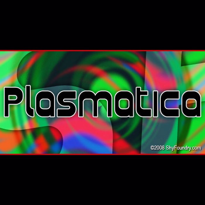 SF Plasmatica Font poster