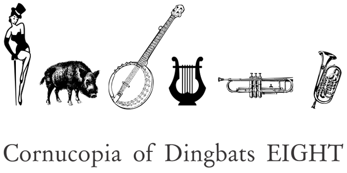 Cornucopia of Dingbats Eight Font poster