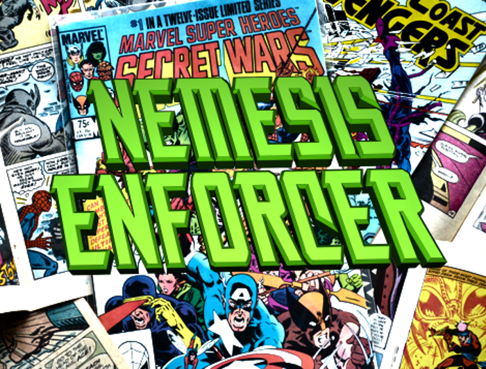 Nemesis Enforcer Font poster