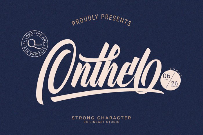 Onthel Font poster