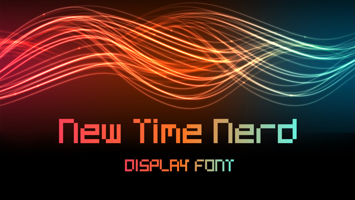 New Time Nerd Font poster