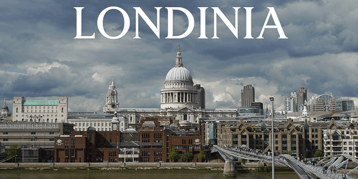 Londinia Medium Font poster