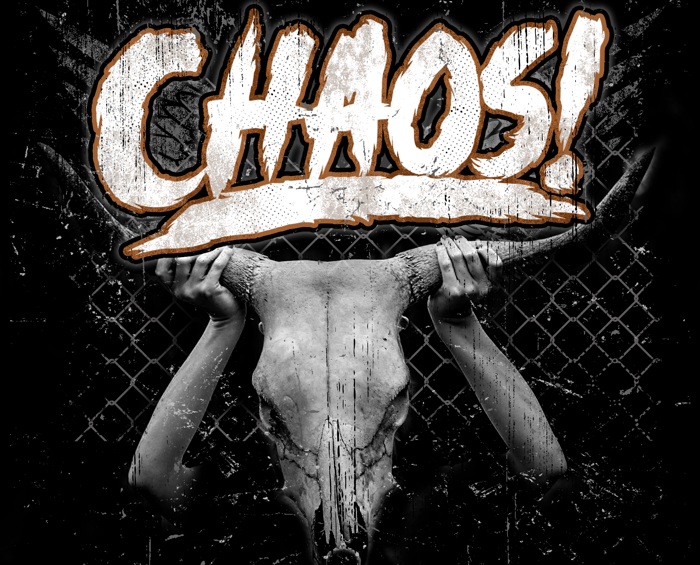 Chaos! Font poster