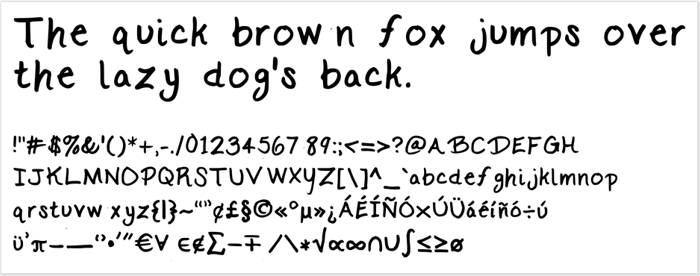KC Script Font poster