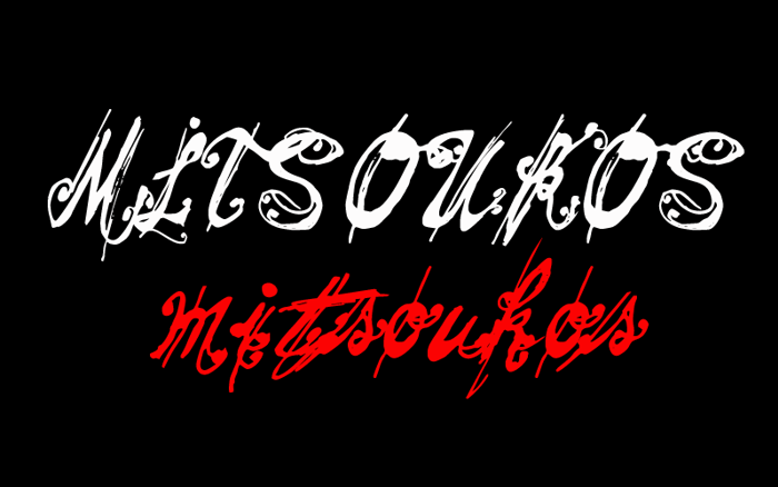 Mitsouskos Font poster