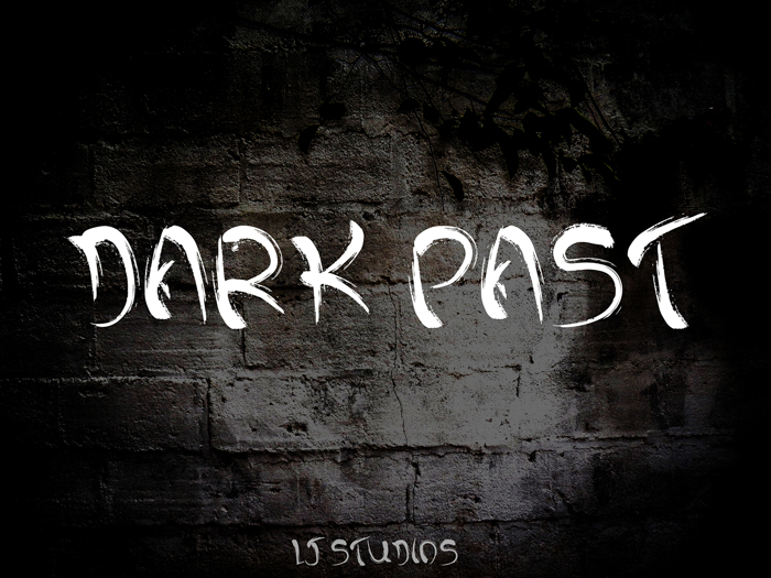 Dark past Font