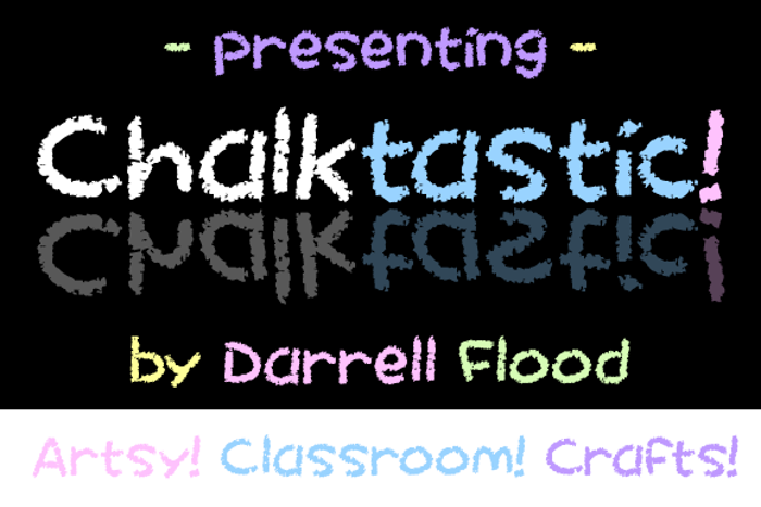 Chalktastic Font poster