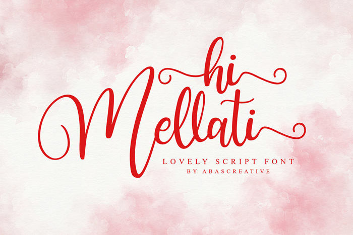 hi Mellati Font poster