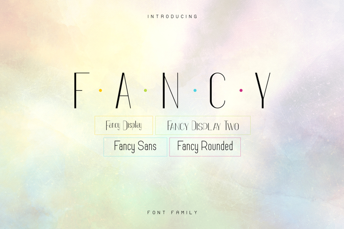 Fancy Font poster
