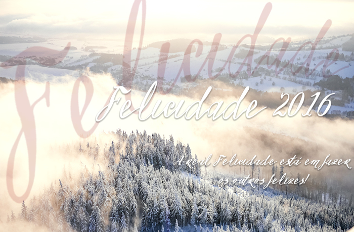 Vtks Felicidade 2016 Font poster