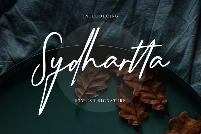 Sydhartta Font poster