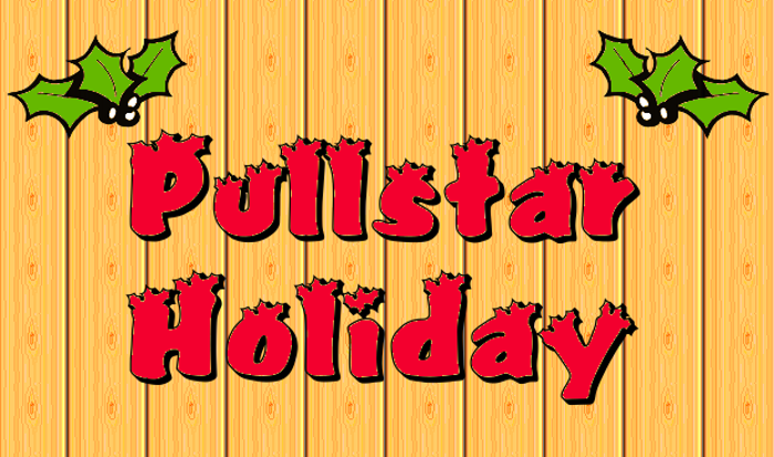 Pullstar Font poster
