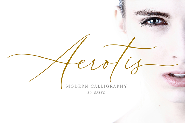 Aerotis Font poster