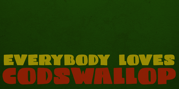 DK Codswallop Font poster