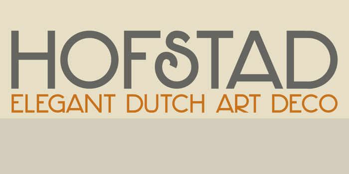 DK Hofstad Font