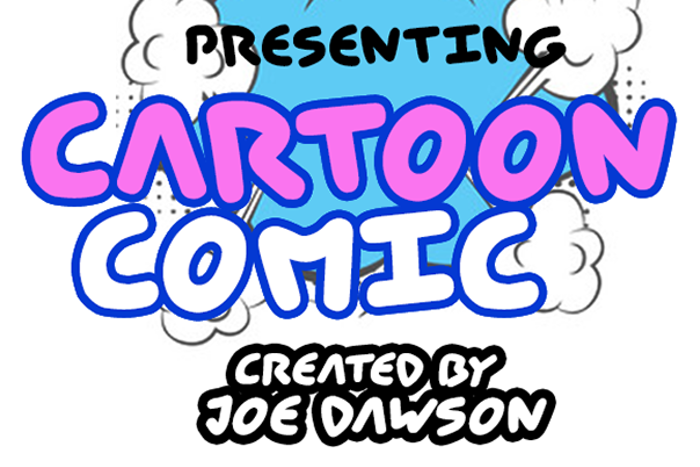 Cartoon Comic Font poster