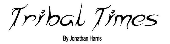 Tribal Times Font poster