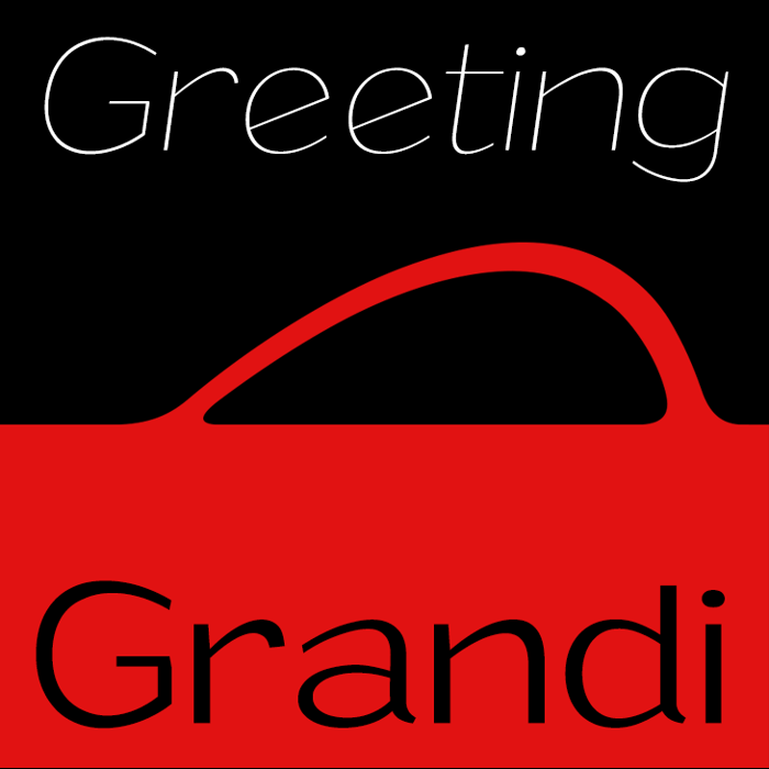 Grandi Font poster