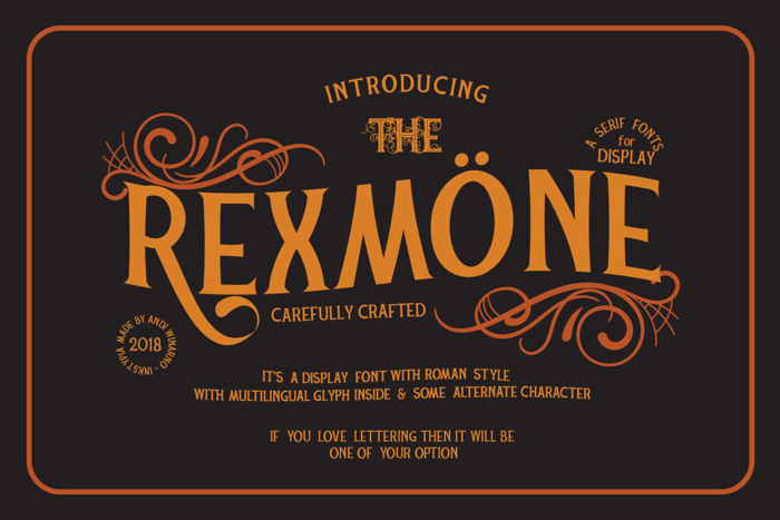 Rexmone DEMO poster