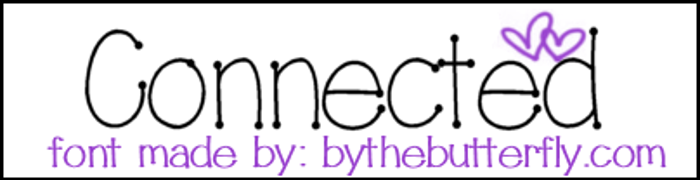 Connected Font