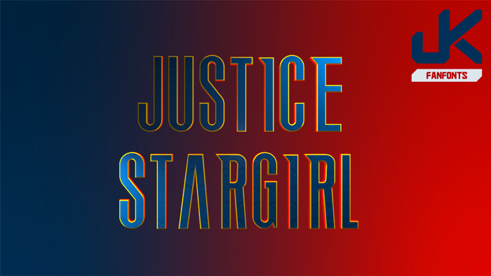 Justice Stargirl Font poster
