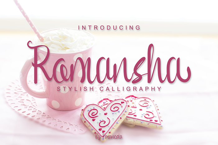 Romansha Font poster