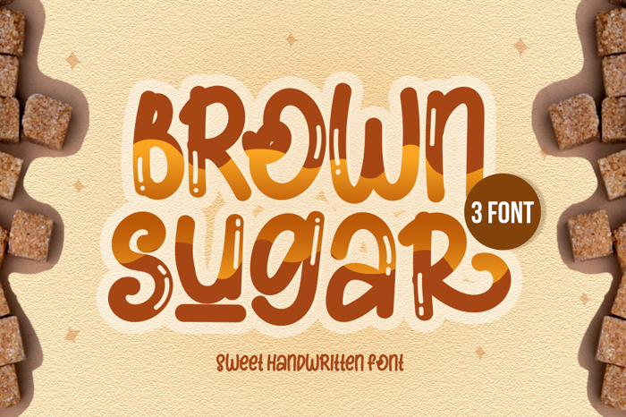 Brown Sugar Font poster