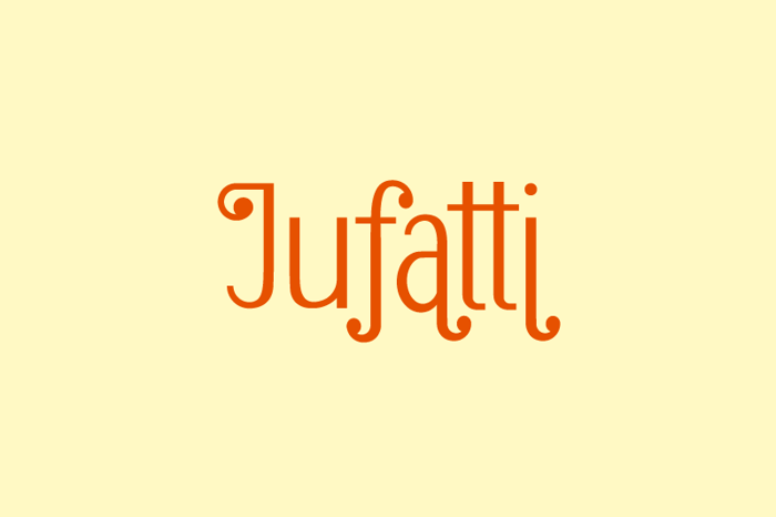 Jufatti Font poster