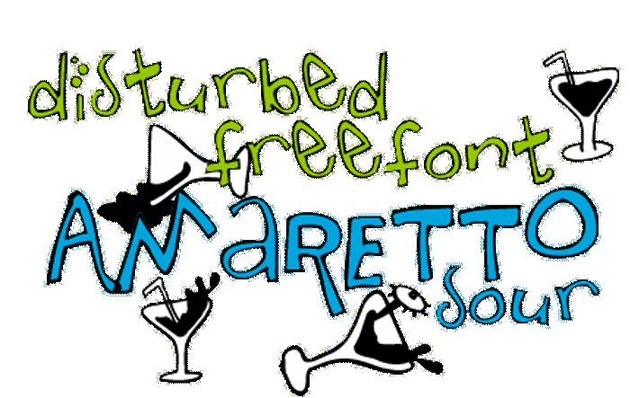 Amaretto Font poster