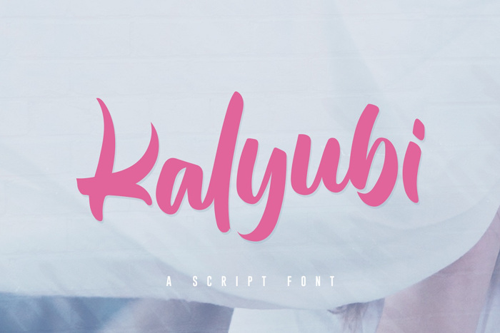 Kalyubi Font poster