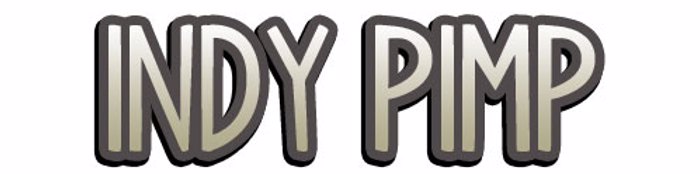 Indy Pimp Font poster