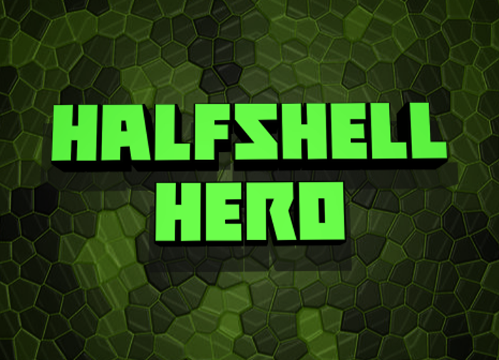 Halfshell Hero Font poster