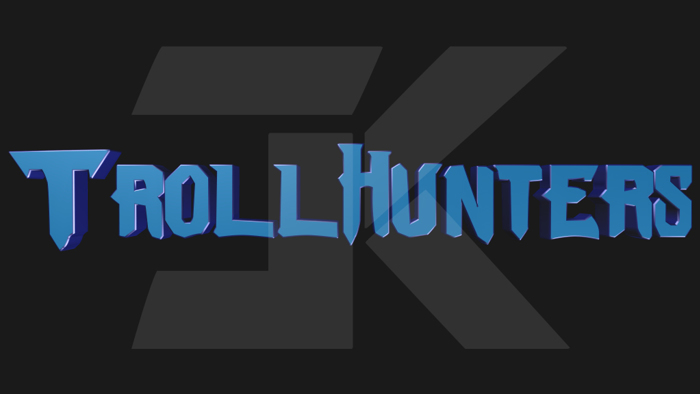 Trollhunters Font poster