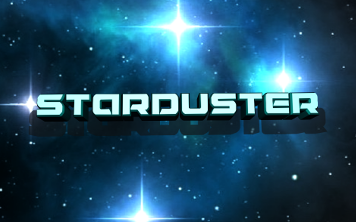 Starduster Font poster